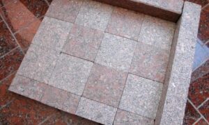 Брусчатка гранитная пиленая